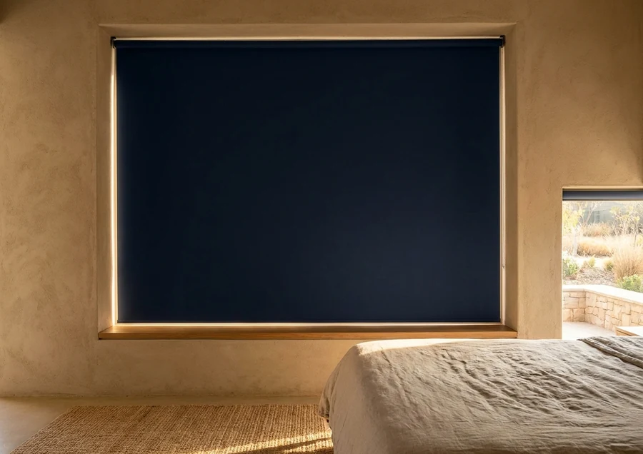 Roller Blinds fitted in a Broadacres home