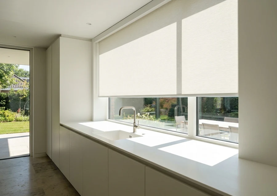 Roller Blinds fitted in a Broadacres home